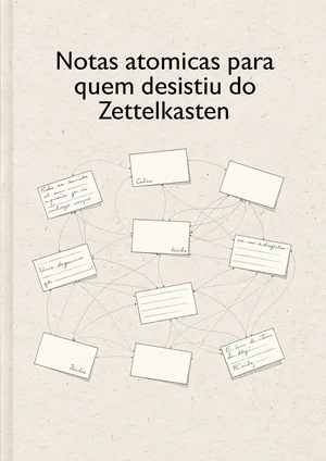 Notas atômicas para quem desistiu do Zettelkasten